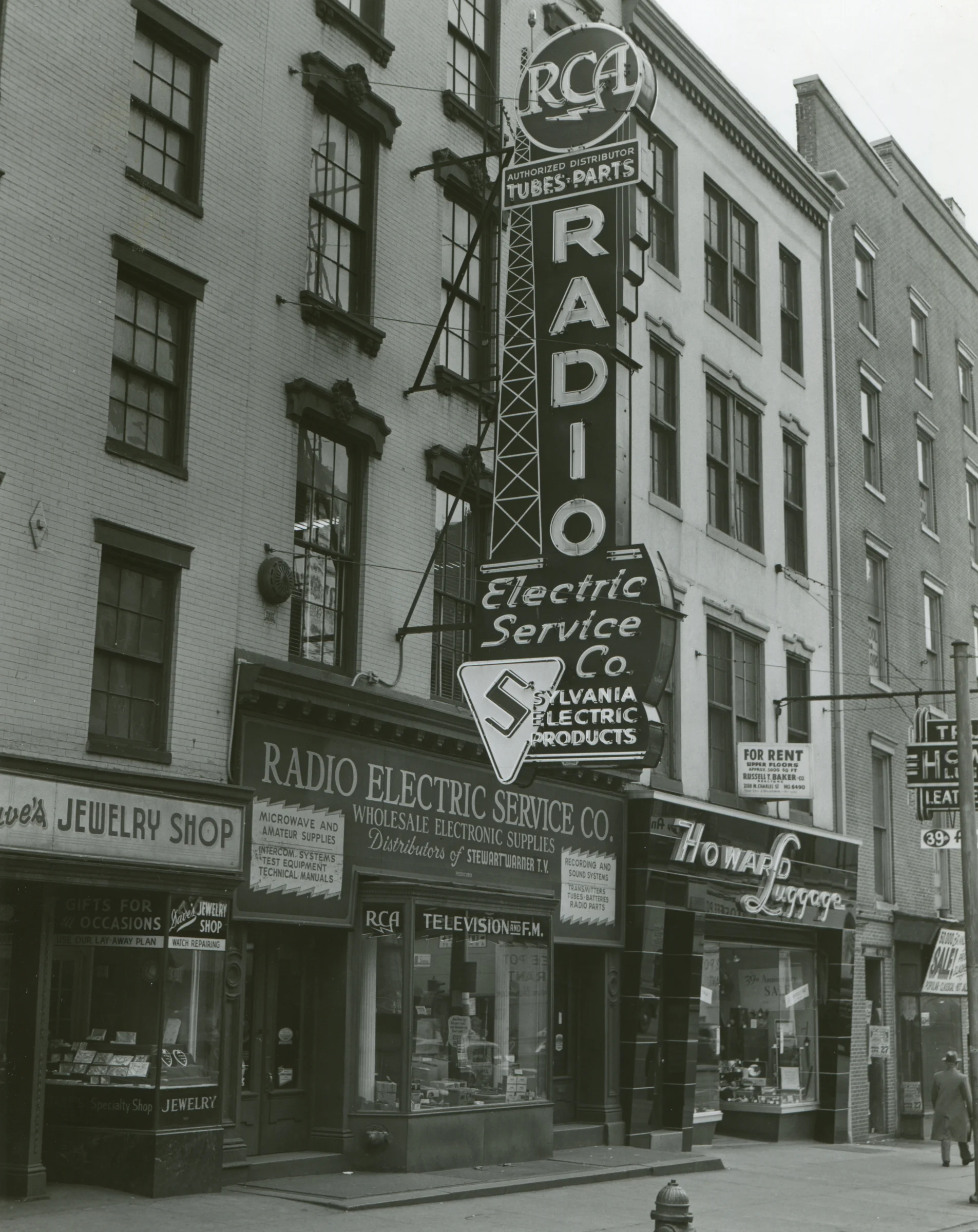 street view of RESCO building in 1932